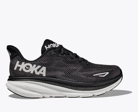 Hoka One One Clifton 9 1127896-BWHT Sneaker Women's Black White Running Shoes Athletic Shoes for Women discount