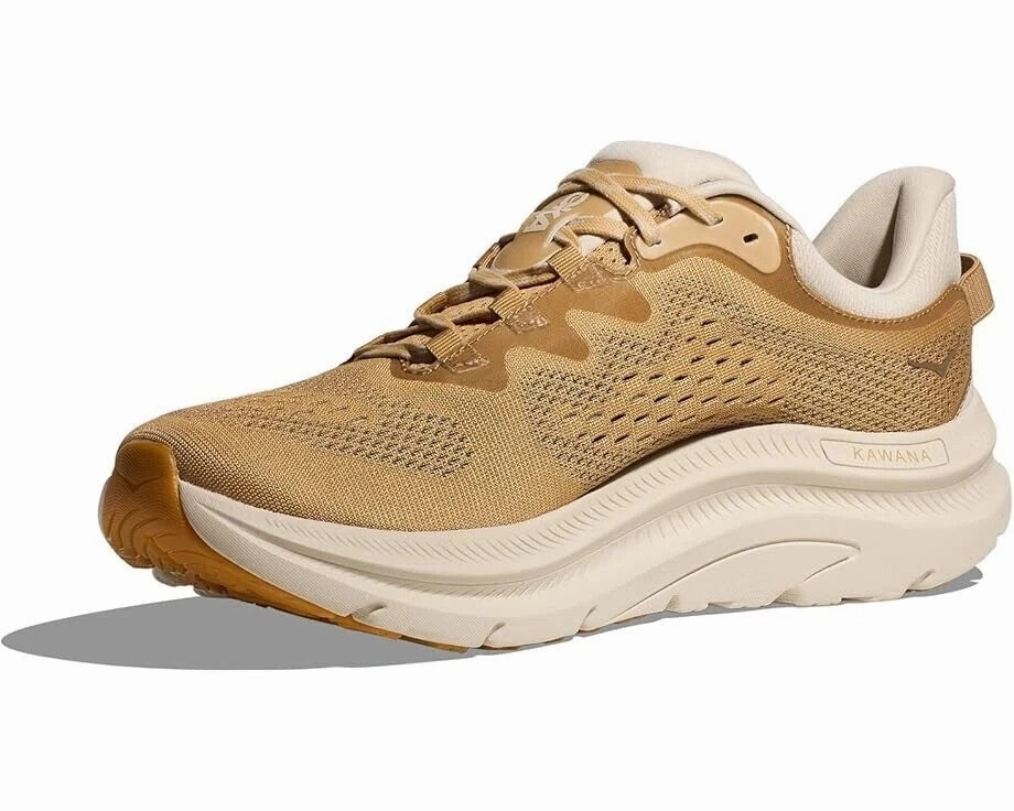Hoka One One Kawana 2 1147930-WLK Sneaker Mens Tan Oat Milk Running Shoes TF6645 (Brown,11.5)