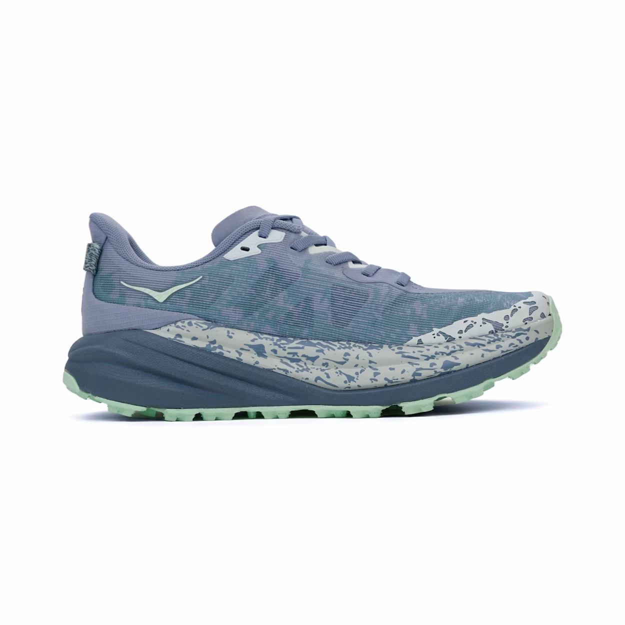 Hoka One One Speedgoat 6 1147811-MNLG Women's 8 Blue Trail Running Shoes ZPO3728
