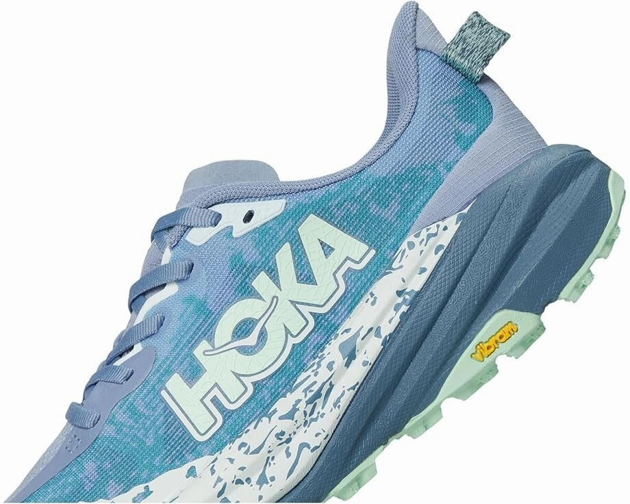 Hoka One One Speedgoat 6 1147811-MNLG Womens 8 Blue Trail Running Shoes ZPO3719