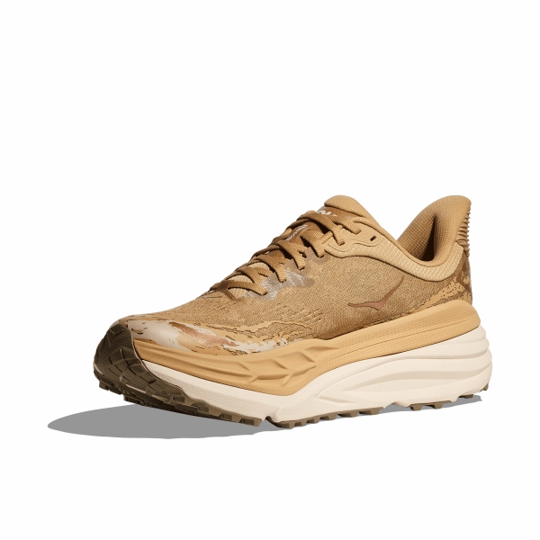 Hoka One One Stinson 7 1141530-WHF Sneakers Men Wheat Trail Running Shoes DWA362 (Beige,11)