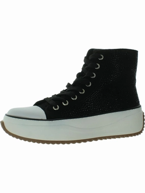 HOPEFULL Womens Lace up p High-Top Sneakers Athletic Shoes for Women discount