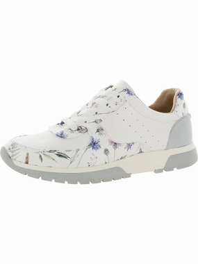 Horizon Womens Faux Leather Slip-On Athletic and Training Shoes Athletic Shoes for Women discount