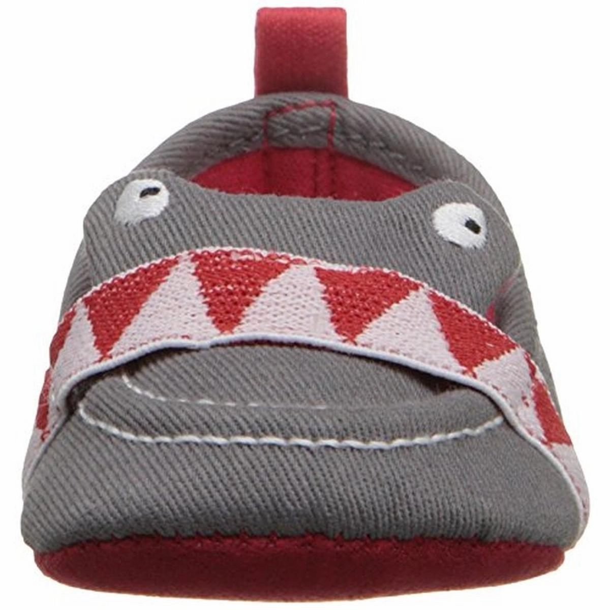 I See You Infant Boys Embroidered Crib Shoes