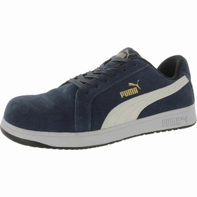 Iconic Mens Suede Composite Toe Work & Safety Shoes Mens Athletic Shoes clearance sale