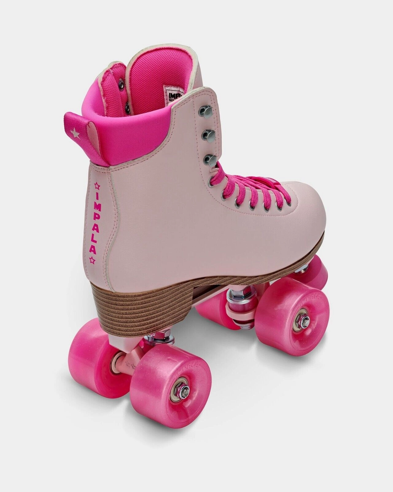 Impala Rollerskates Samira Quad Roller Skate Unisex M6/W8 Wilk Pink Shoes FZP117 (Wilk Pink,(Men's 6, Women's 8))