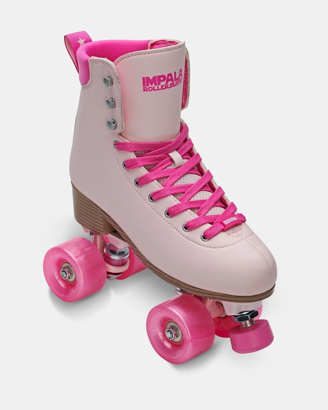 Impala Rollerskates Samira Quad Roller Skate Unisex M6/W8 Wilk Pink Shoes FZP117 (Wilk Pink,(Men's 6, Women's 8)) Mens Athletic Shoes clearance sale