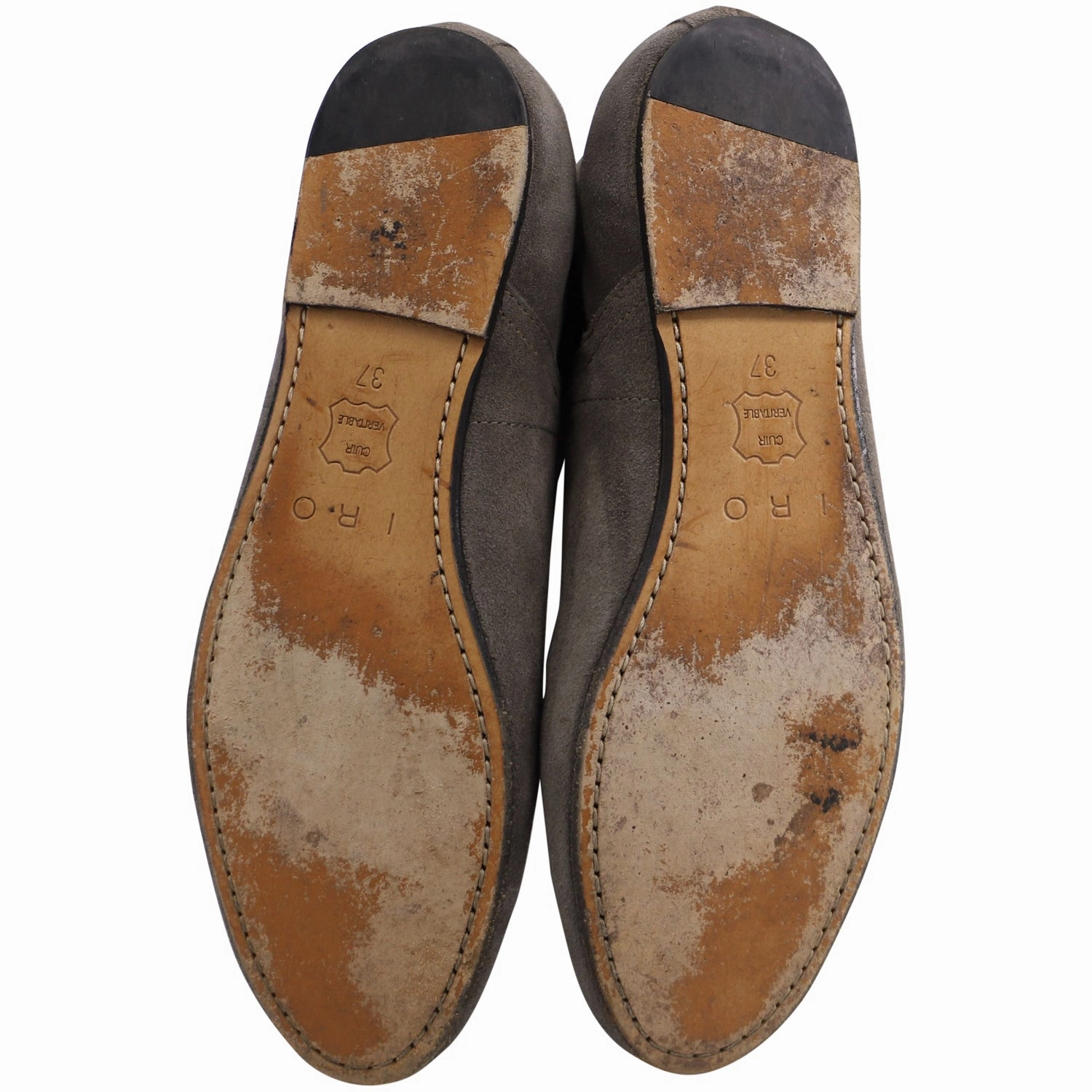 IRO Ankle Booties in Grey Suede