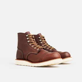 Iron Ranger Traction Tred 8088 Men's Brown Leather Cap Toe 6-Inch Ankle Boots Buy Mens Chukkas online shop