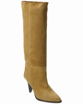 Isabel Marant Ririo Suede Knee-High Boot Womens Boots sale online