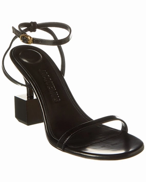 Jacquemus The Bisou Leather Sandal Cheap Womens Sandals clearance