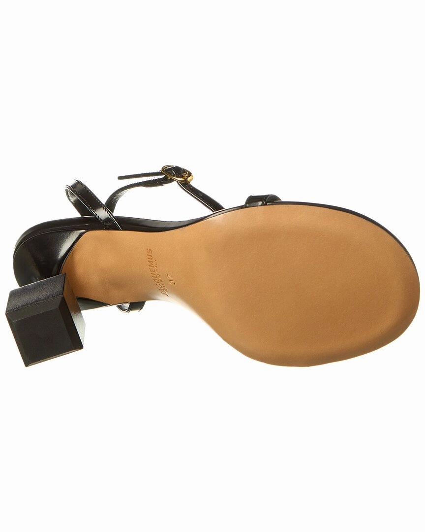 Jacquemus The Bisou Leather Sandal
