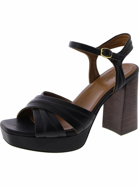 Jaime Womens Buckle Ankle Strap Block Heel Womens Sandals discount online