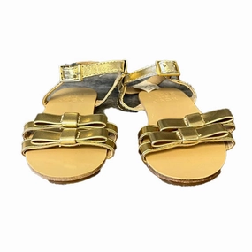 Janie and Jack Girls Gold Sandals Discount Boys Footwear online