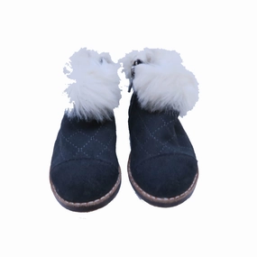 Janie and Jack Girls Gray Fur Boots Discount Boys Footwear online
