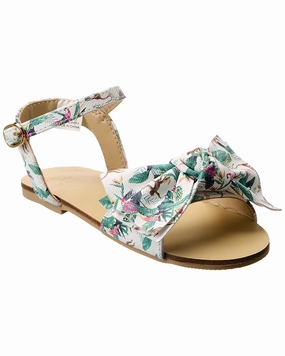 Janie and Jack Tropical Jungle Bow Sandal Discount Girls Shoes with deals