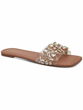 jillene Womens Flat Slip On Slide Sandals Womens Summer Sandals online