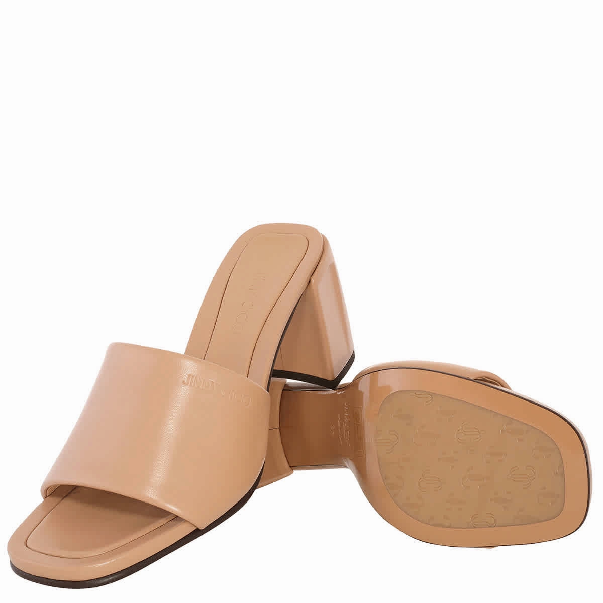 Jimmy Choo Lena 70 Leather Sandals