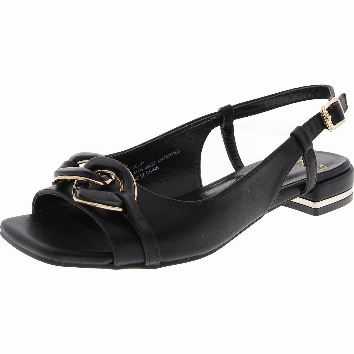 JNYVELVY Womens Block Heel Manmade Slingback Sandals Online store for Womens Sandals