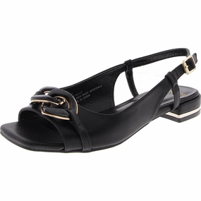 JNYVELVY Womens Block Heel Manmade Slingback Sandals Online store for Womens Sandals