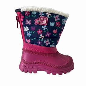 JoJo Maman Bebe Girls Pink | Navy Boots Discount Boys Footwear online