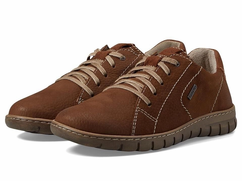 Josef Seibel Steffi 62 Sneakers Women's US 8-8.5 Castagne Leather Shoes KHD1572 Athletic Shoes for Women discount