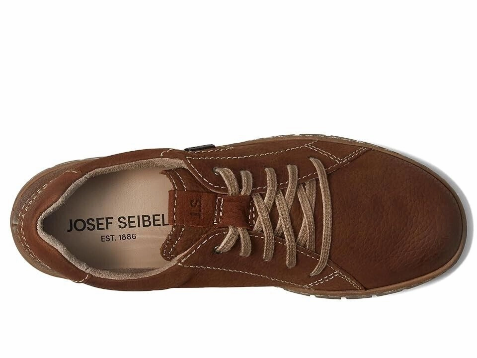 Josef Seibel Steffi 62 Sneakers Women's US 8-8.5 Castagne Leather Shoes KHD1572