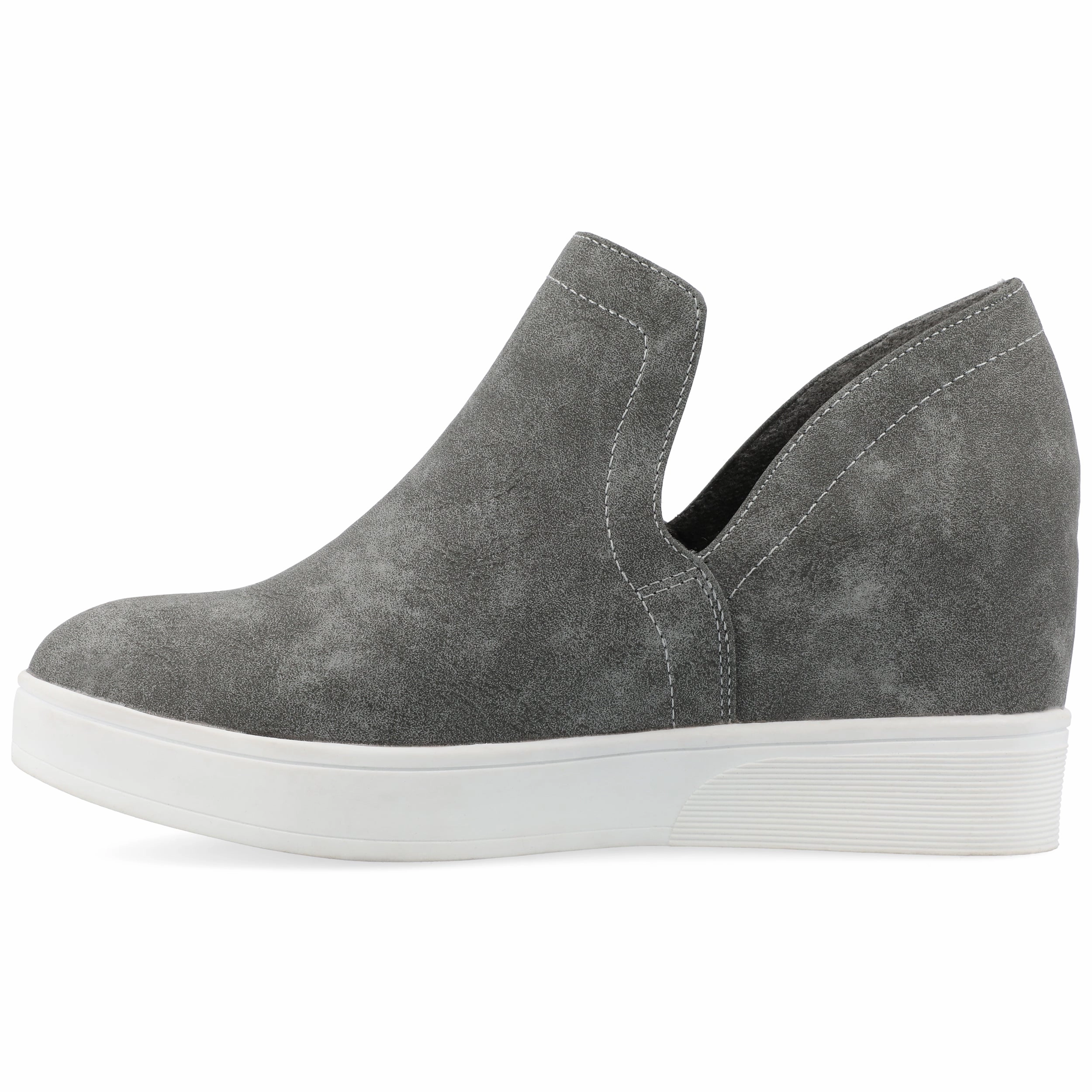 Journee Collection Women's Cardi Wide Width Sneaker Wedge