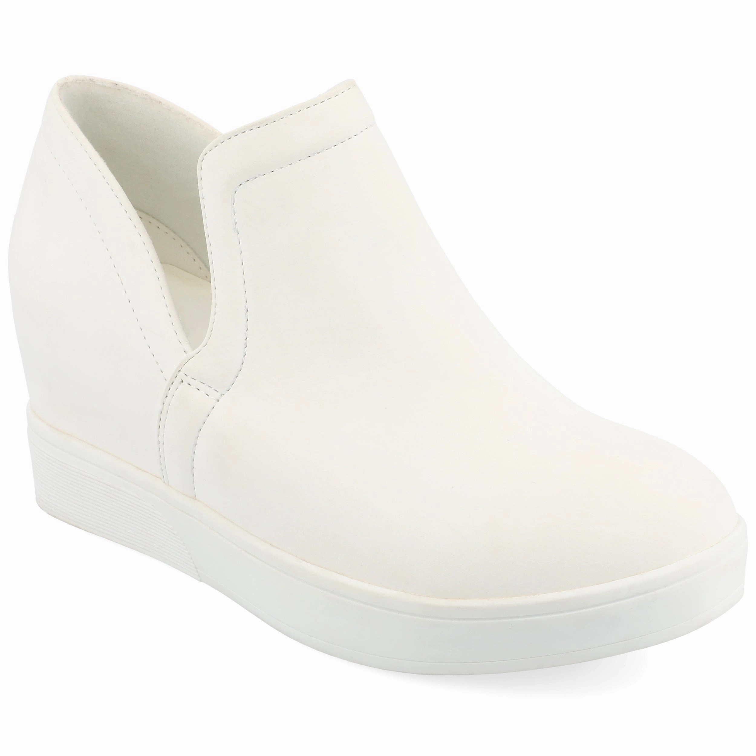 Journee Collection Women's Cardi Wide Width Sneaker Wedge