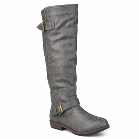 Journee Collection Women's Spokane Boot Cheap Womens Leather Boots