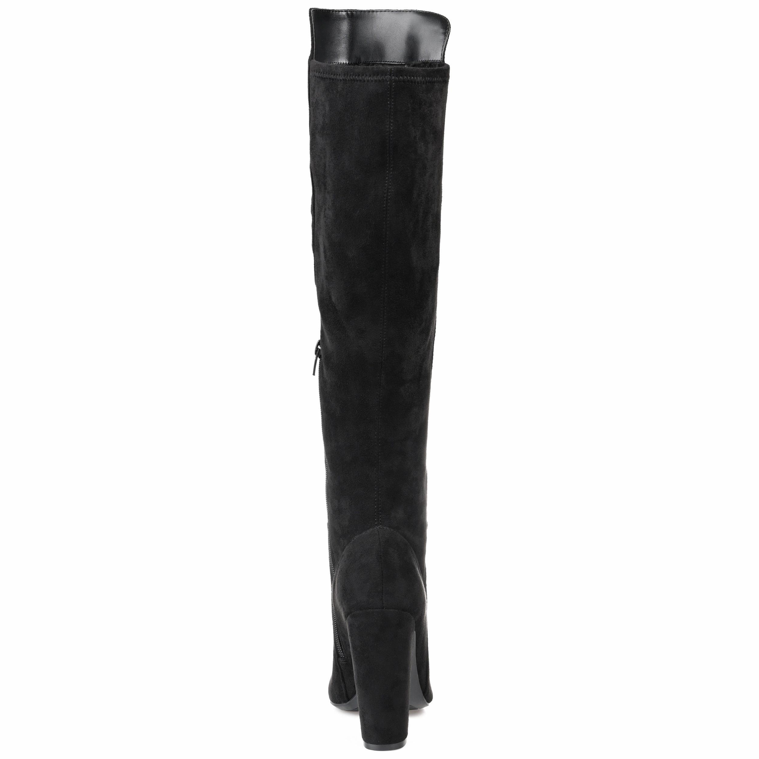 Journee Collection Women's Tru Comfort Foam Extra Wide Calf Dominga Boot
