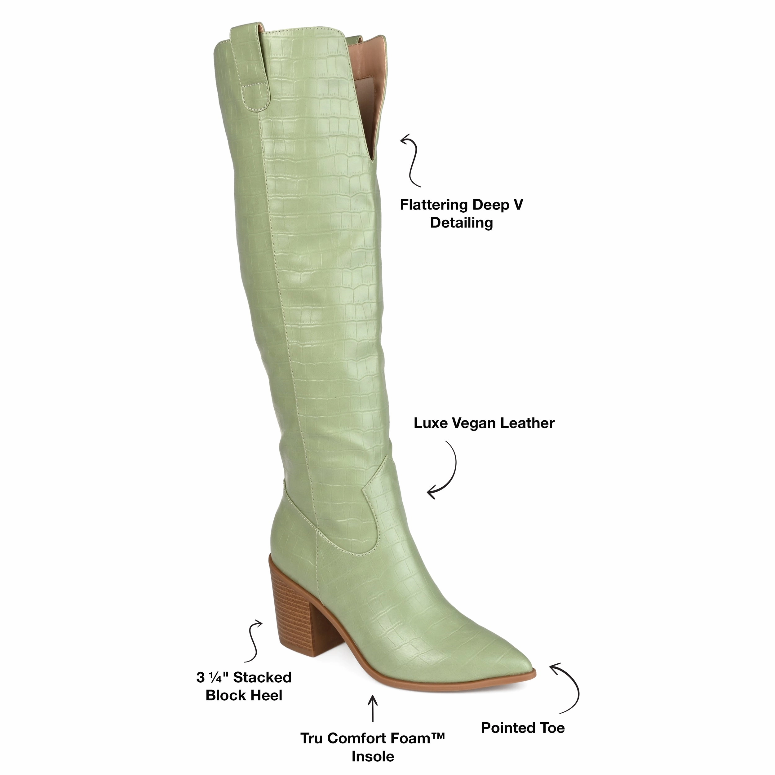 Journee Collection Women's Tru Comfort Foam Wide Calf Therese