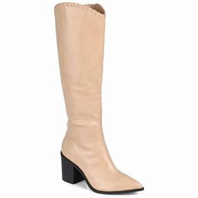 Journee Collection Women's Tru Comfort Foam Wide Width Extra Wide Calf Daria Boot Cheap Womens Leather Boots