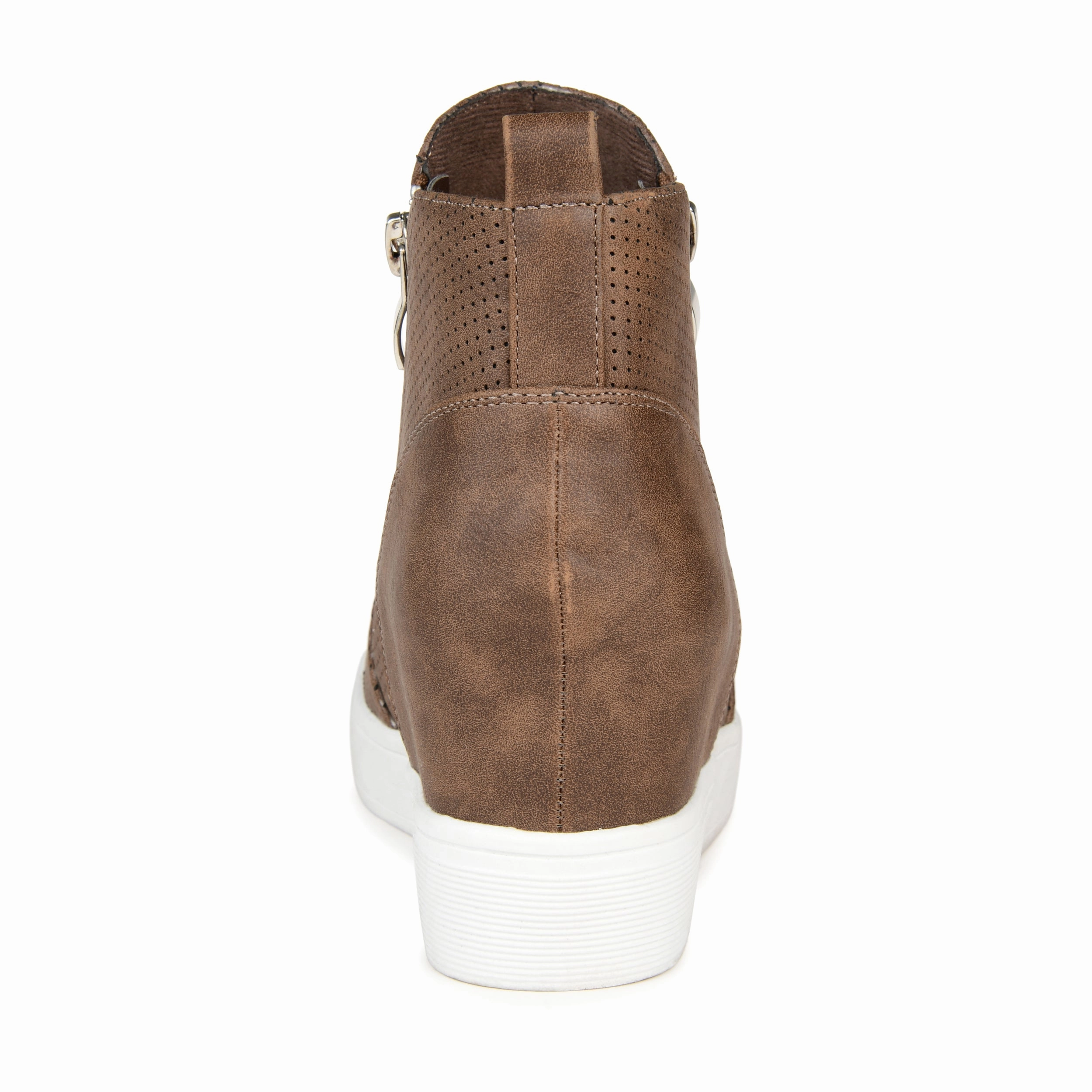 Journee Collection Women's Wide Width Pennelope Sneaker Wedge