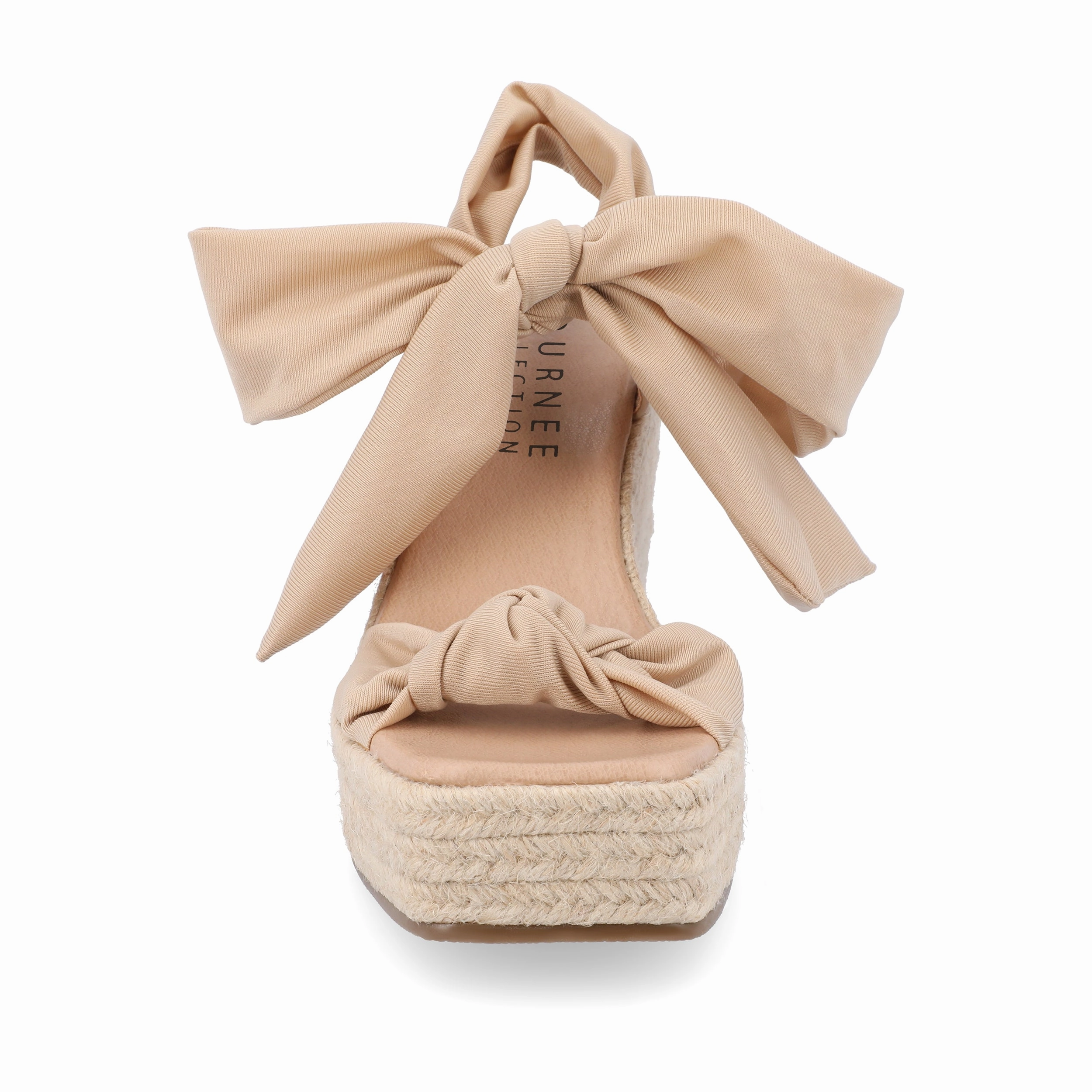 Journee Collection Womens Surria Tru Comfort Foam Espadrille Platform Wedge Sandals