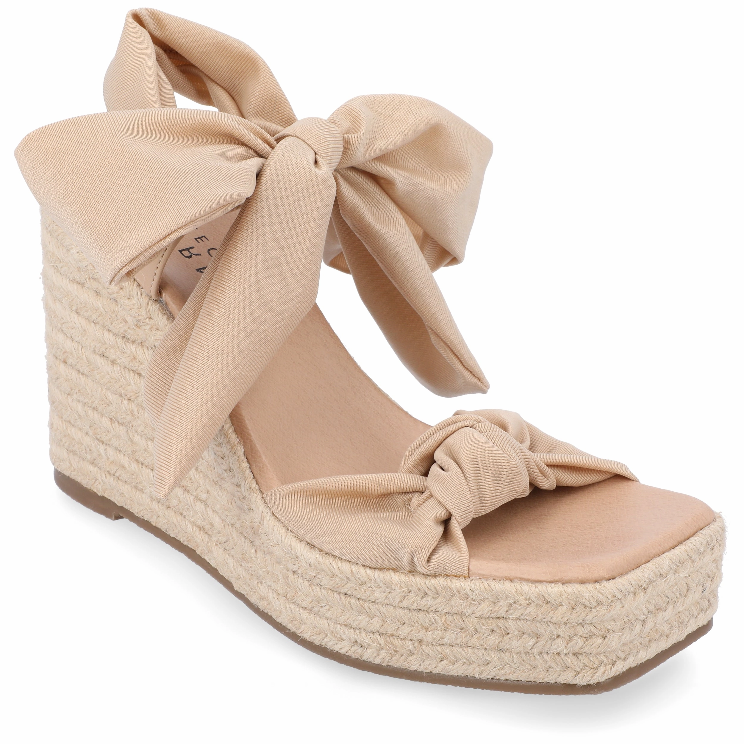 Journee Collection Womens Surria Tru Comfort Foam Espadrille Platform Wedge Sandals Trendy Womens Sandals online store