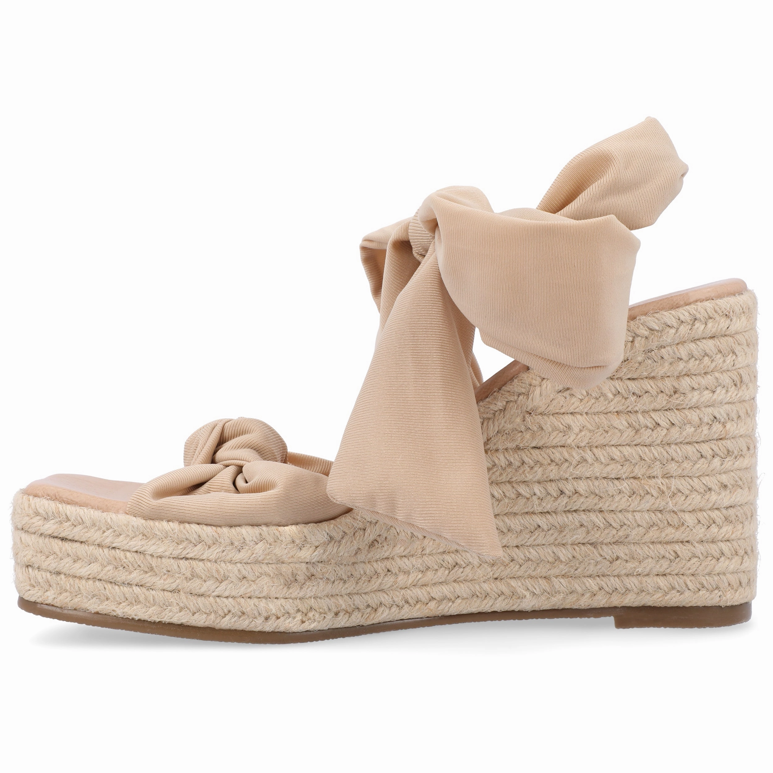 Journee Collection Womens Surria Tru Comfort Foam Espadrille Platform Wedge Sandals