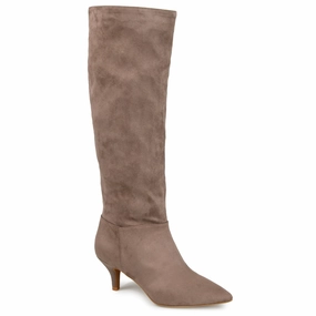Journee Women's Tru Comfort Foam Extra Wide Calf Vellia Boot Comfortable Womens Boots low price
