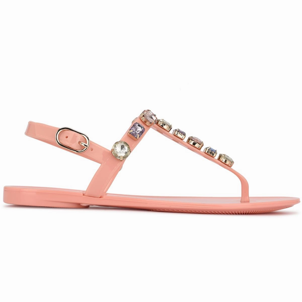 Juniper Womens Slingback Thong Jelly Sandals