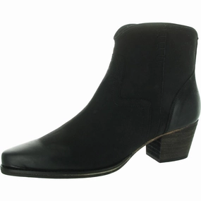 Juniper Womens Zipper Leather Ankle Boots Womens Fashion Boots outlet store