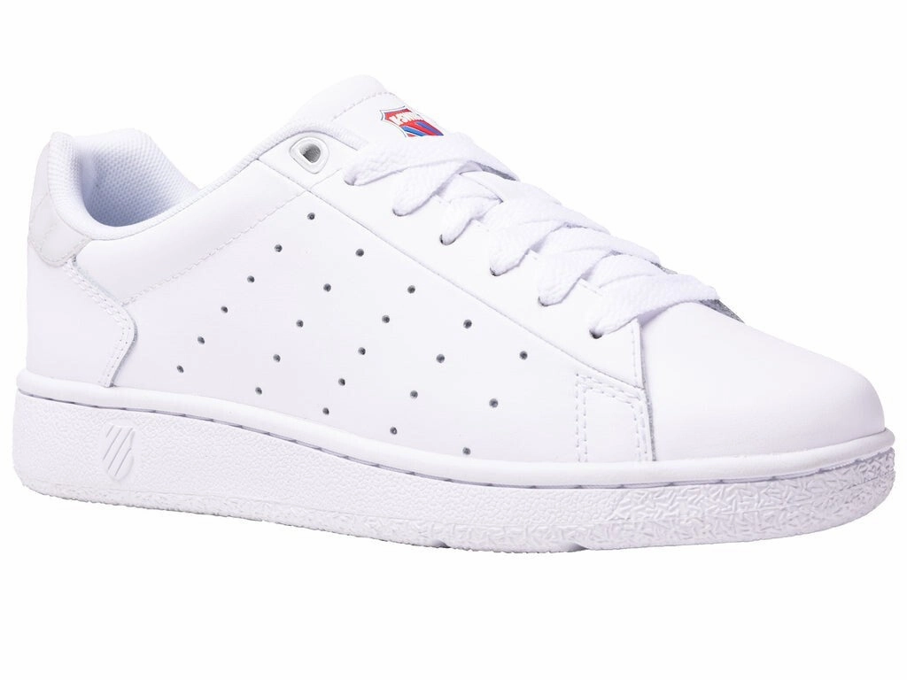 K-Swiss Classic PF 08505-101-M Sneakers Men White Leather Lifestyle Shoes DWA276 Mens Sneakers & Athletic Shoes outlet