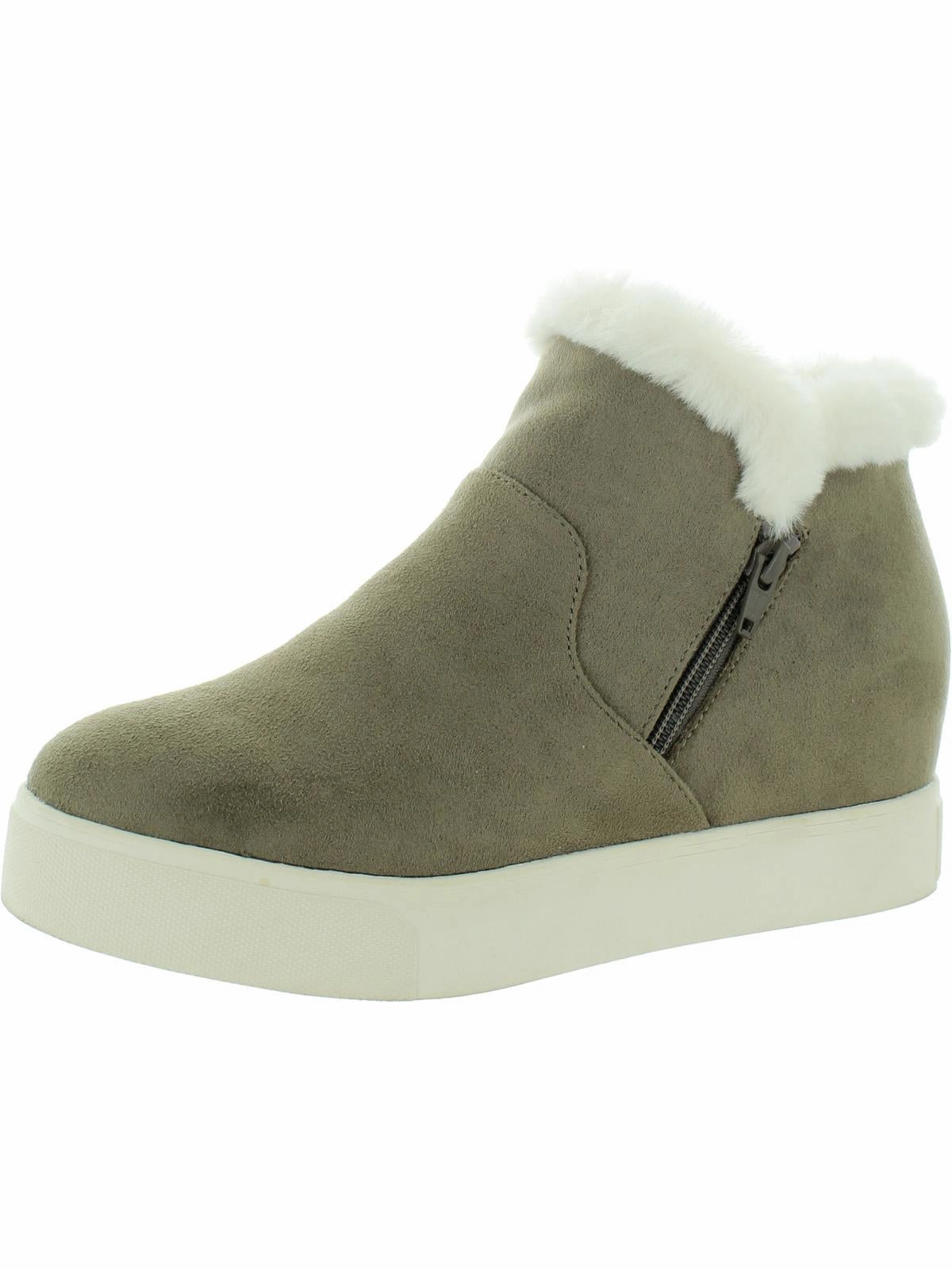 Karlee Womens Faux Suede Flatform Ankle Boots Hot sale Womens Boots