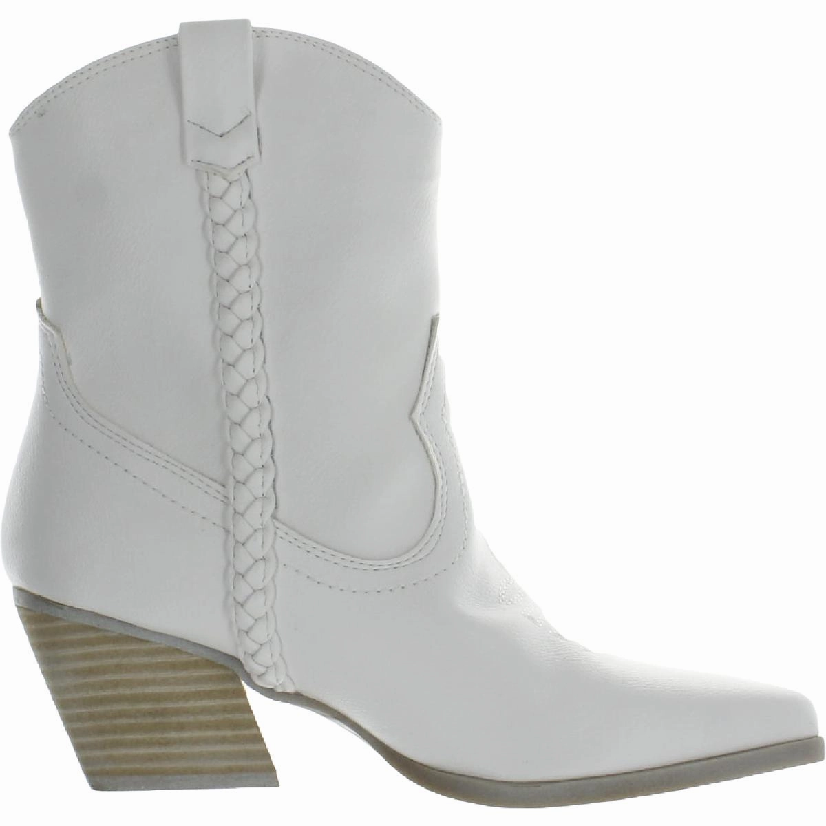 Karyn Womens Faux Leather Cowboy, Western Boots