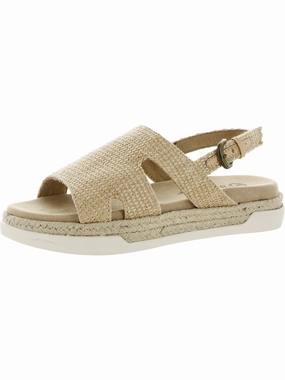 Kato Womens Woven Cut-Out Slingback Sandals Buy Womens Sandals with promo