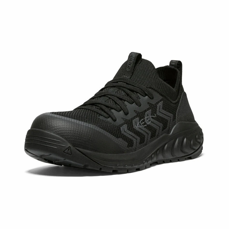 Keen Arvada Shift 1028722 Sneaker Womens 8.5 Black Carbon Toe Work Shoes ZPO3682