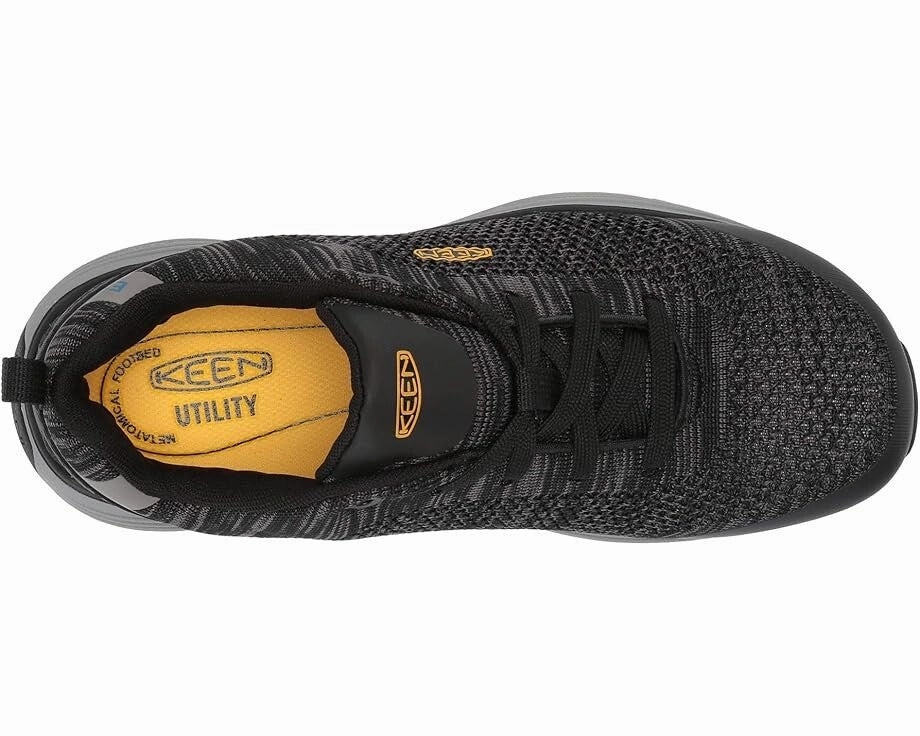 Keen Utility Sparta 1021349 Men's 11 Black Aluminum Toe ESD Work Shoes EEE4103