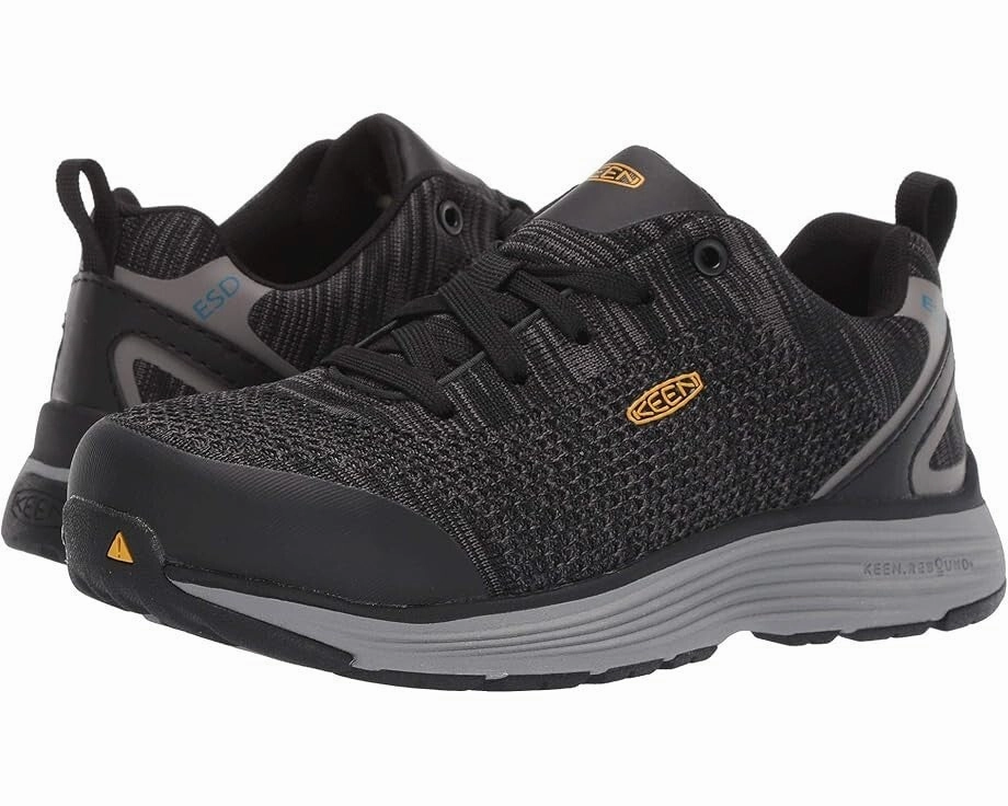 Keen Utility Sparta 1021349 Men's 11 Black Aluminum Toe ESD Work Shoes EEE4103 Mens Sneakers & Athletic Shoes outlet