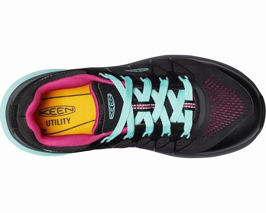 Keen Vista Energy Sneakers Women's US 7 Black Composite Toe Work Shoes KHD1418