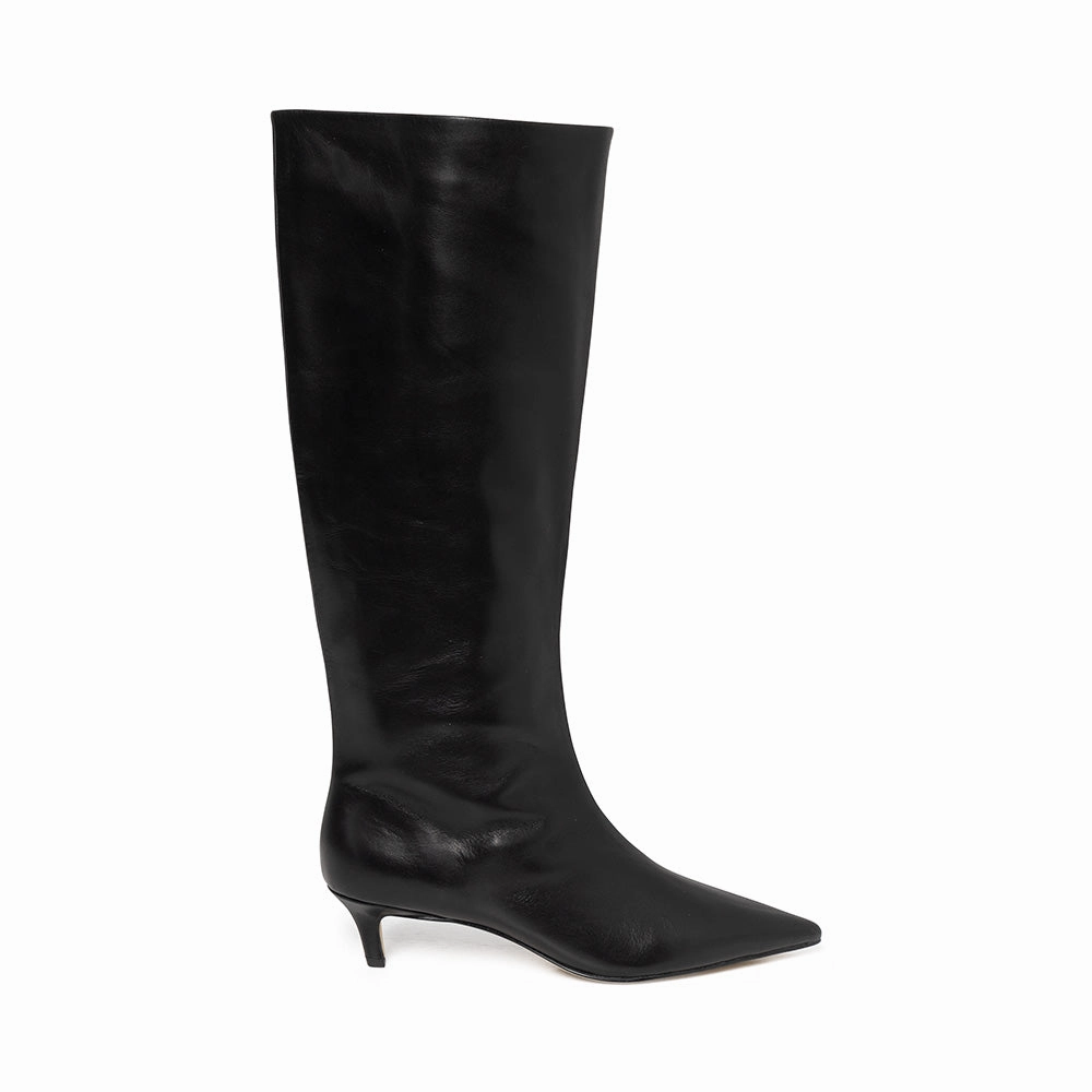 Kept Boot BLACK LEATHER Womens Boots & Booties promotion