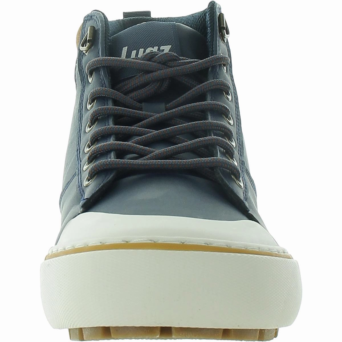 Key Mens Lace-Up Man Made High-Top Sneakers